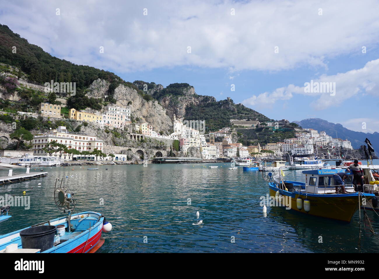 Côte d'Amalfi, Italie Banque D'Images