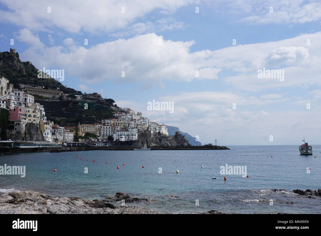 Côte d'Amalfi, Italie Banque D'Images