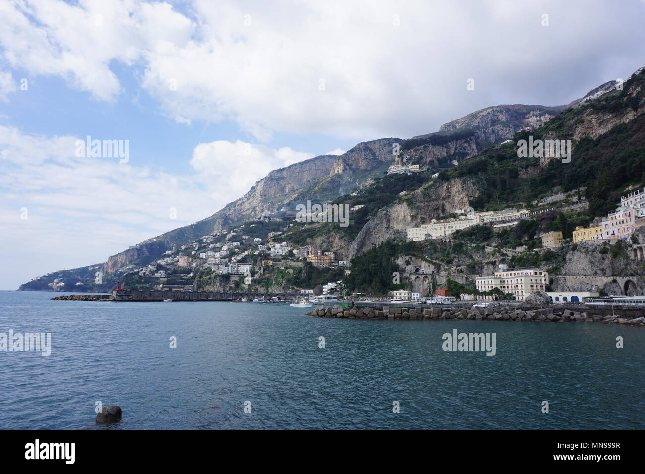 Côte d'Amalfi, Italie Banque D'Images