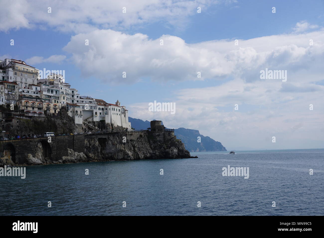 Côte d'Amalfi, Italie Banque D'Images