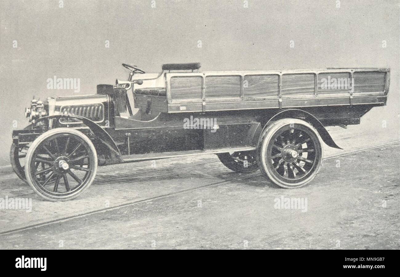 Les moteurs agricoles. Véhicule à moteur commercial (Albion Car Co. Scotstoun) 1912 Imprimer Banque D'Images