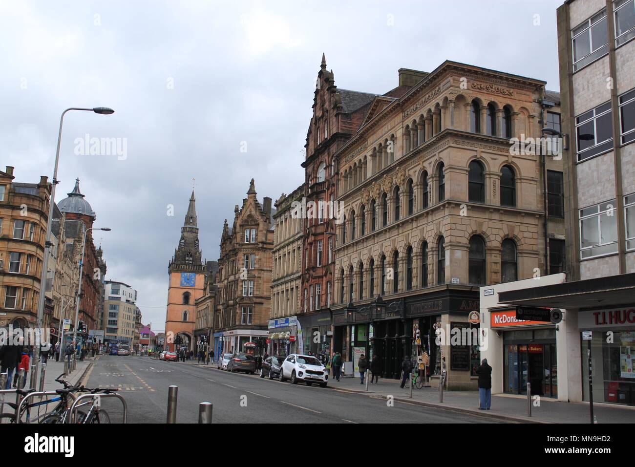 Tron Theatre sur, Trongate Merchant City, Glasgow Banque D'Images