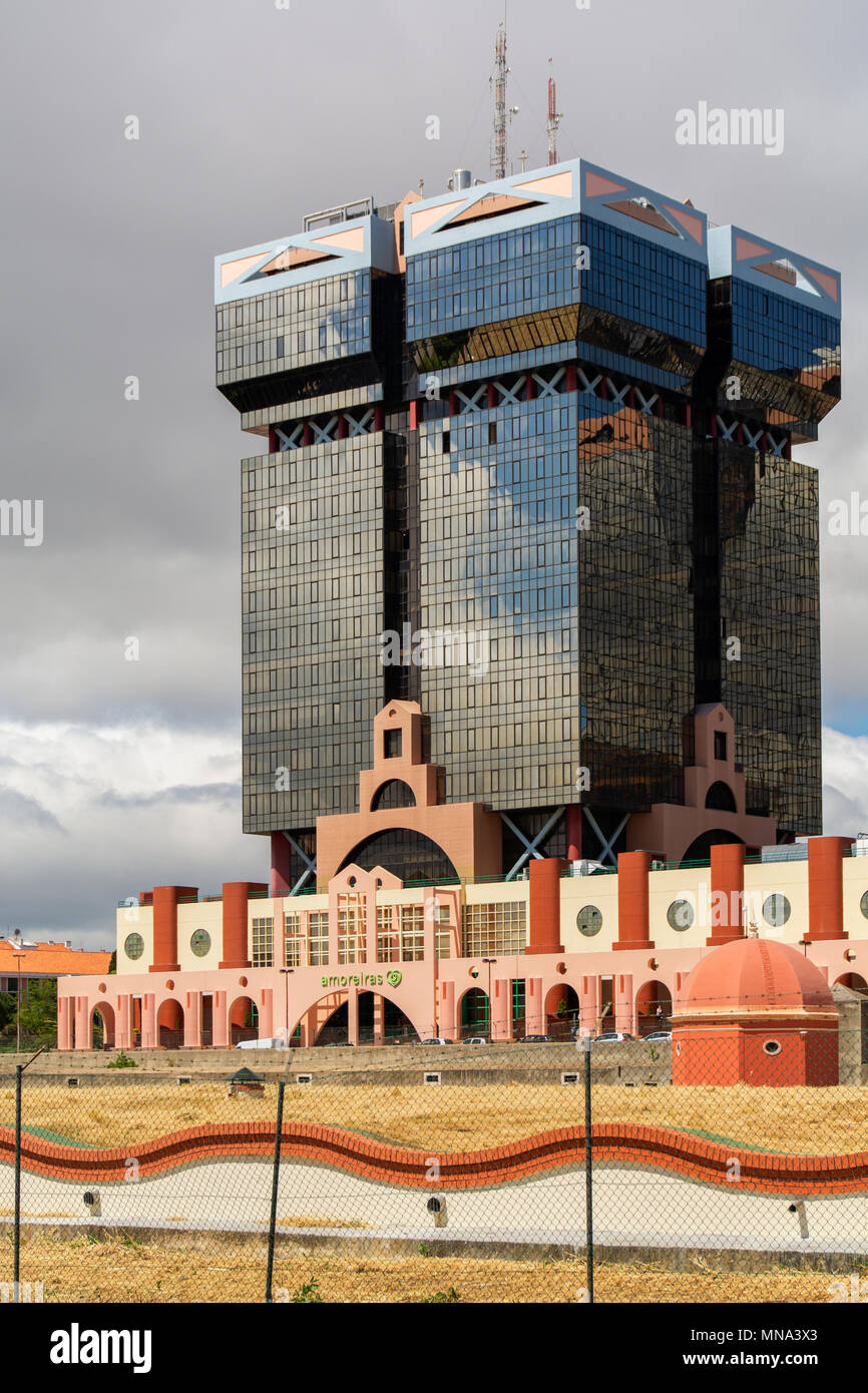 Lisbonne Portugal. 14 mai 2018. Vue sur le centre commercial Amoreiras.à Lisbonne Lisbonne, Portugal. Photographie par Ricardo Rocha. Banque D'Images
