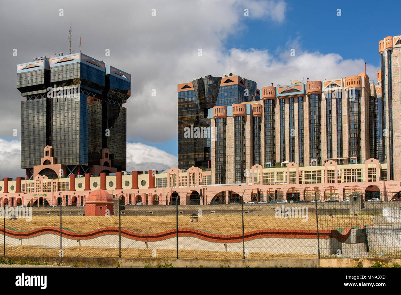 Lisbonne Portugal. 14 mai 2018. Vue sur le centre commercial Amoreiras.à Lisbonne Lisbonne, Portugal. Photographie par Ricardo Rocha. Banque D'Images