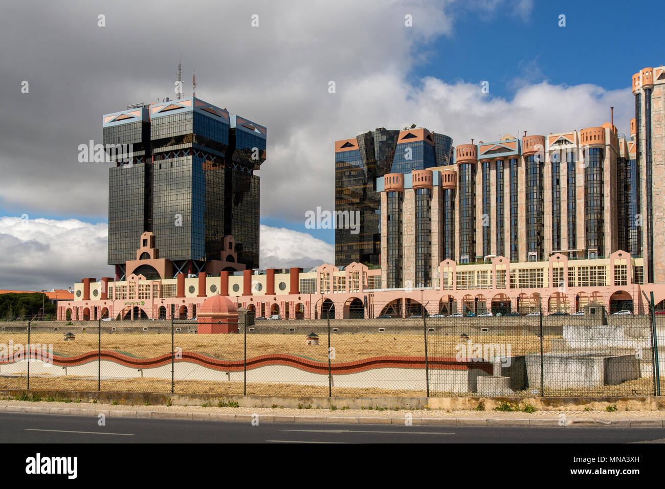 Lisbonne Portugal. 14 mai 2018. Vue sur le centre commercial Amoreiras.à Lisbonne Lisbonne, Portugal. Photographie par Ricardo Rocha. Banque D'Images