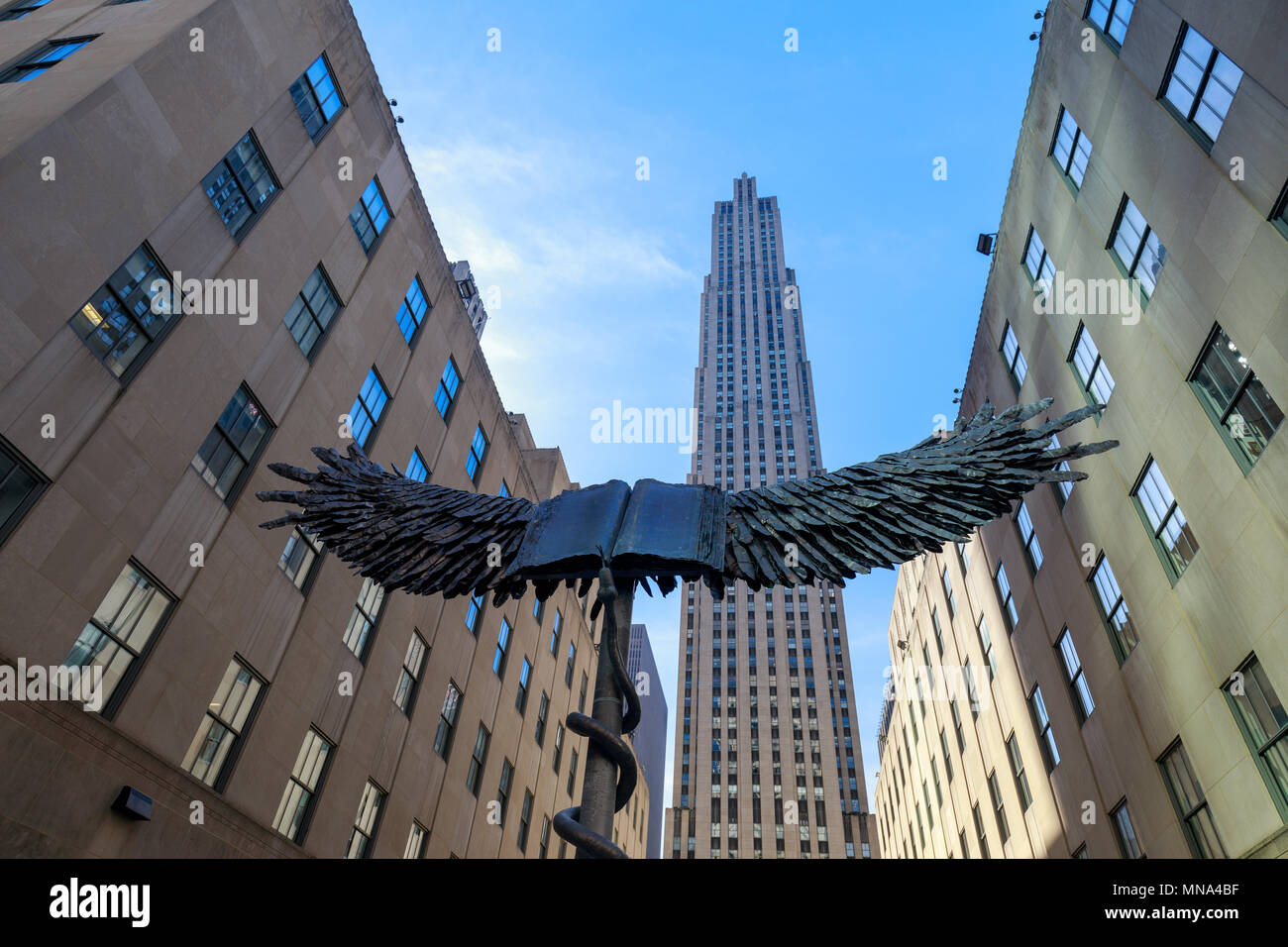 New York, États-Unis - 12 mai 2018 : Rockefeller Center, New York, USA Banque D'Images