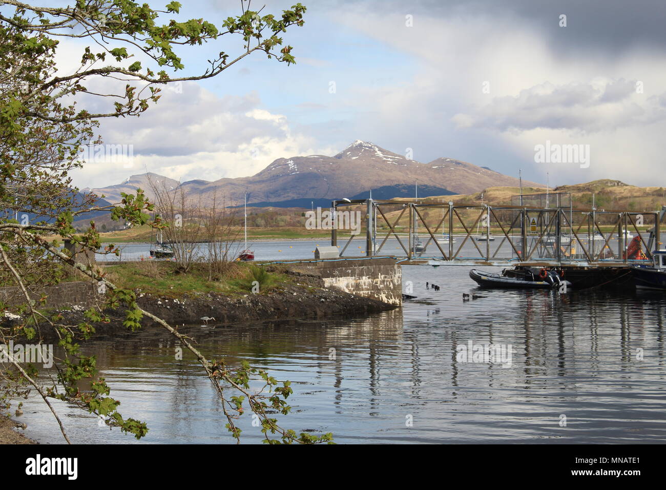 Dunstaffnage Bay, Ecosse Banque D'Images