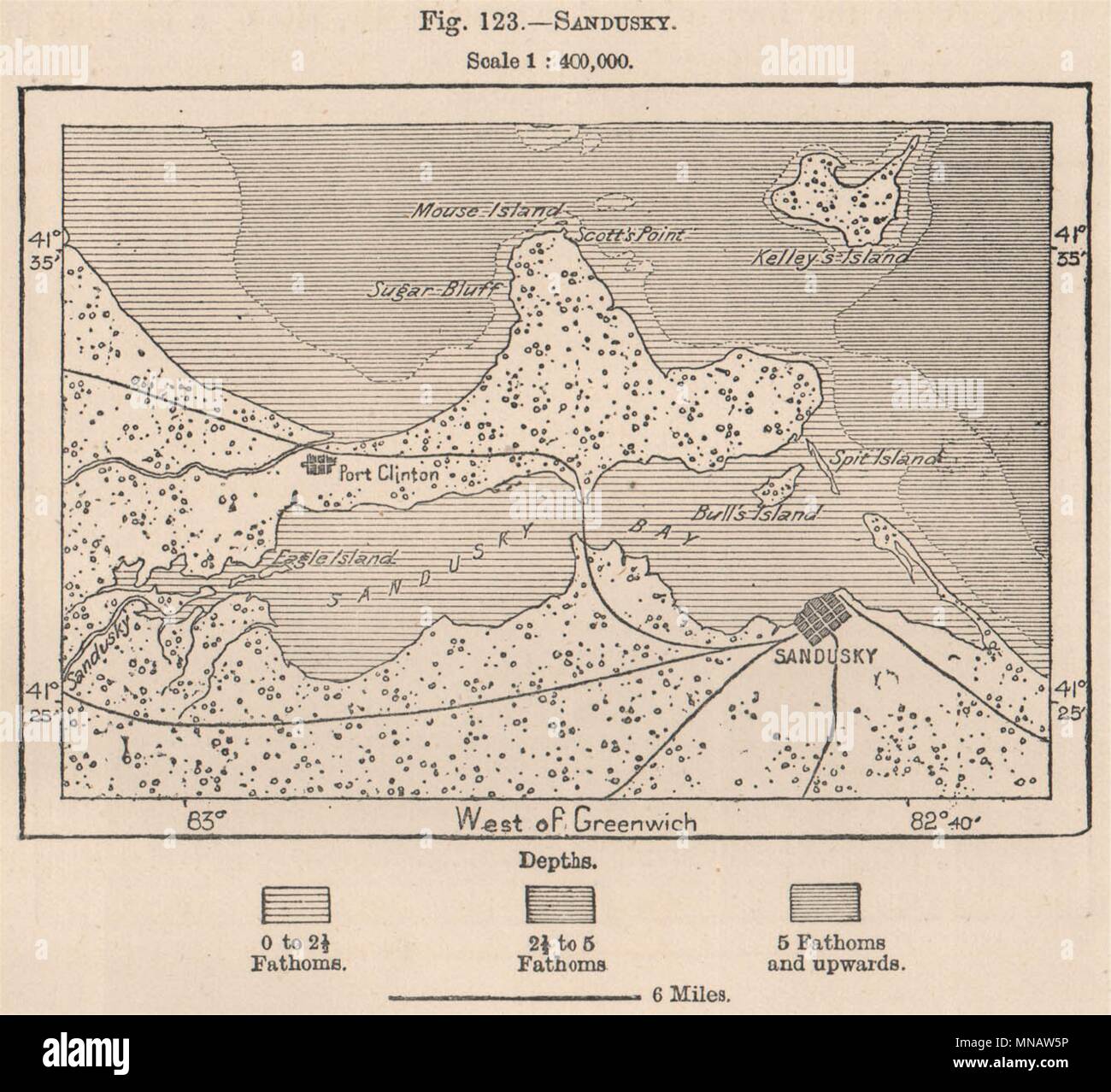 ANCIENNE CARTE DU Kent, OH de 1882 - art vintage de l'Ohio, décor