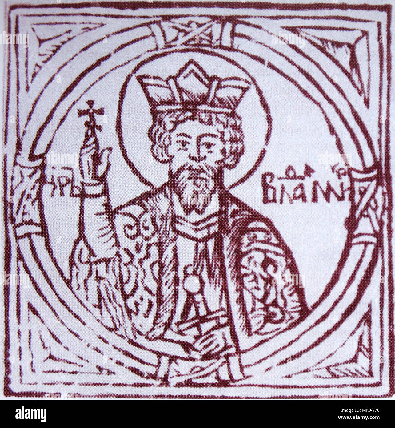 Vladimir le Grand, saint Vladimir de Kiev (958 - 1015) Banque D'Images