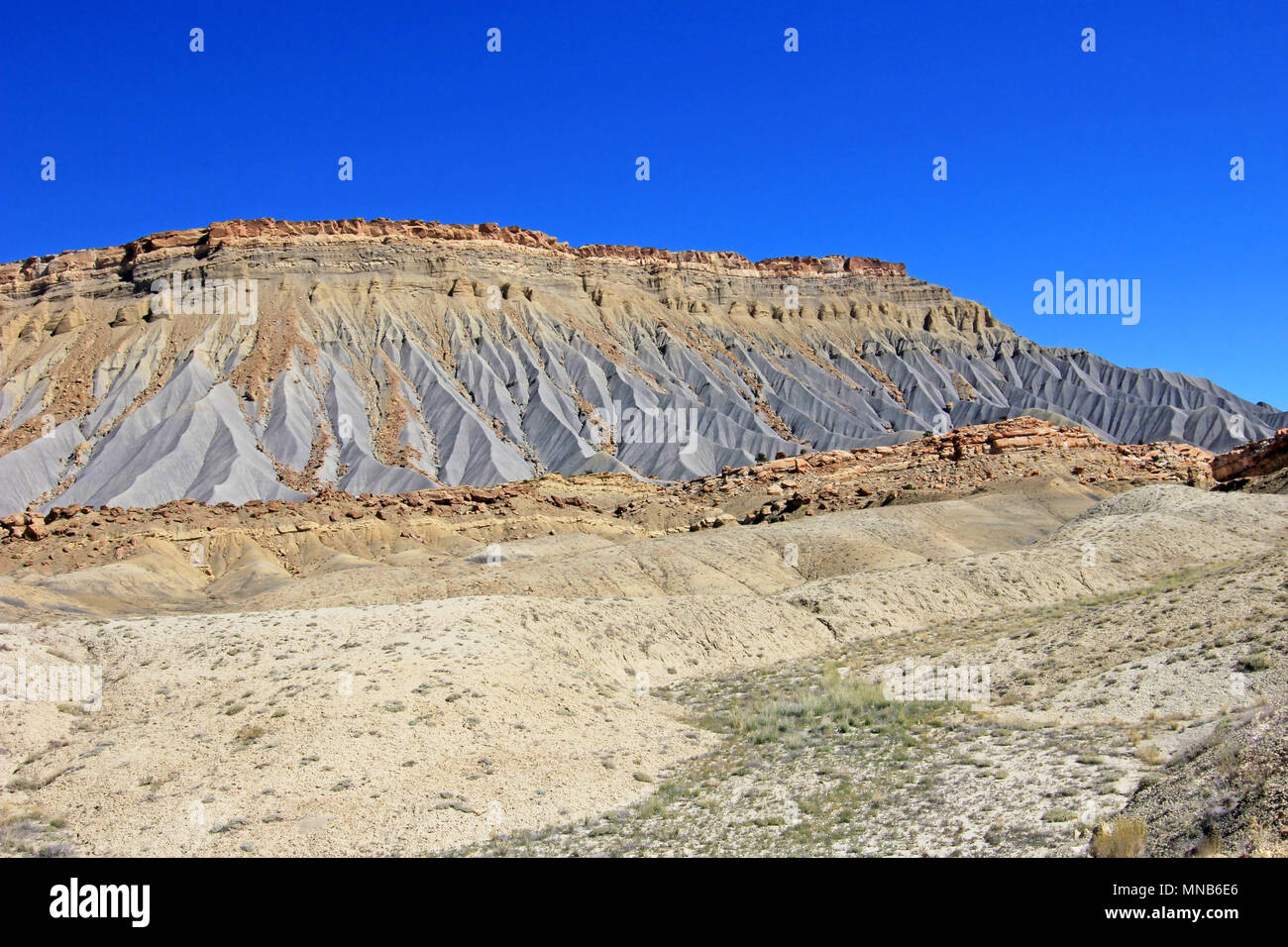 Couches du Waterpocket Fold dans Capitol Reef National Park, États-Unis Banque D'Images