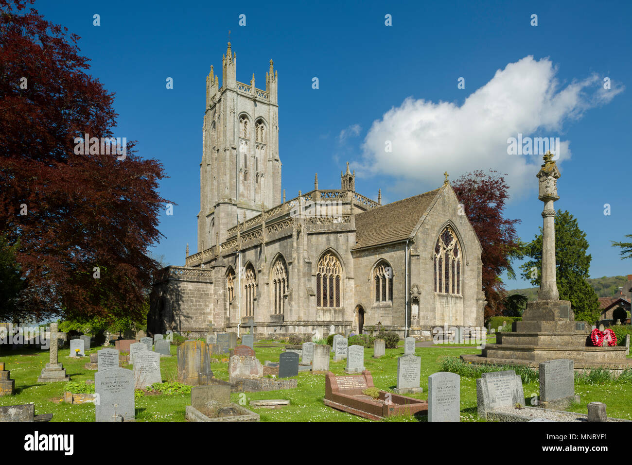 Wrington All Saints Church in North Somerset, Angleterre. Banque D'Images