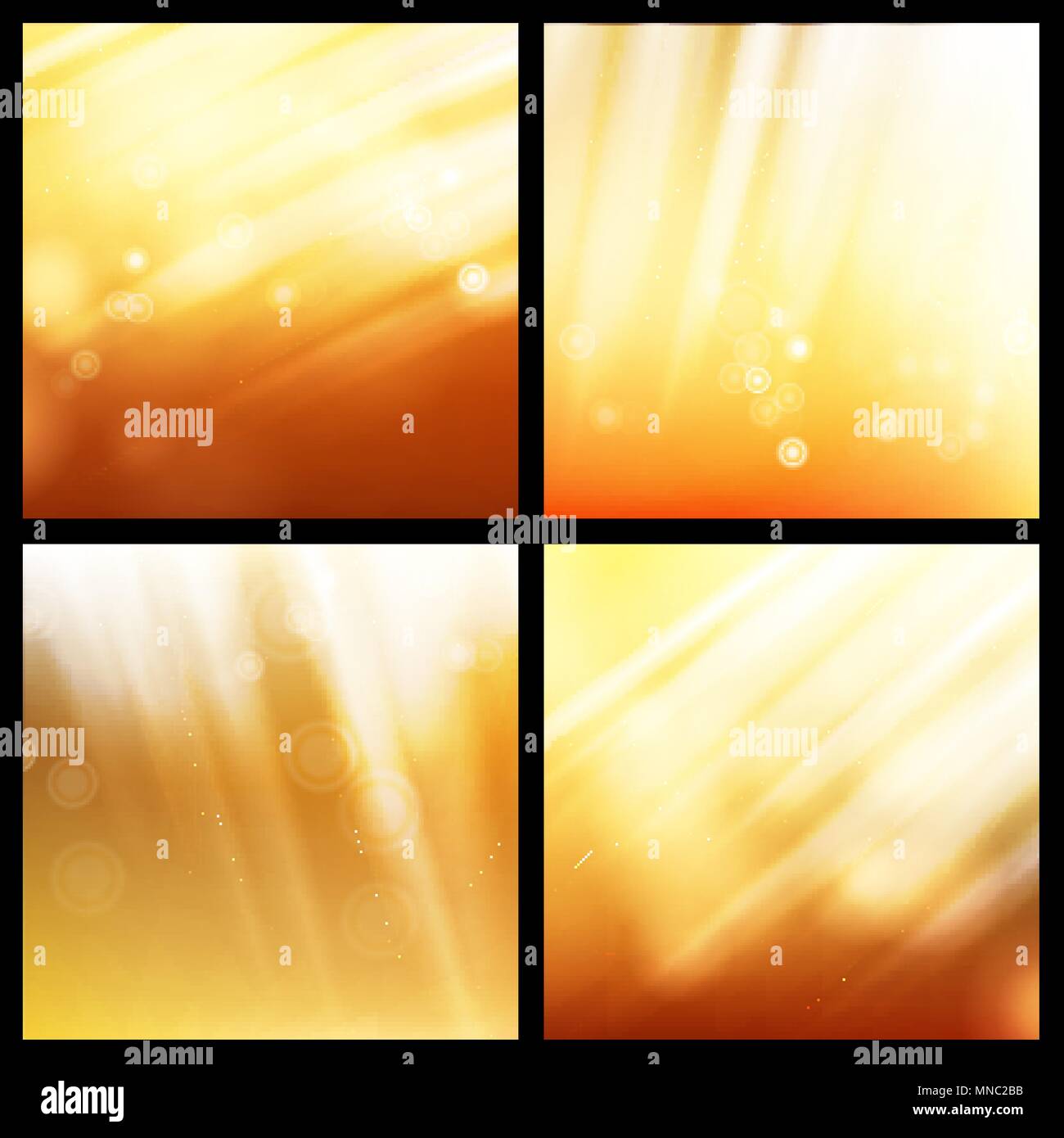 La Lumière Du Soleil Jeu De Fond Vecteur Résumé Arrière