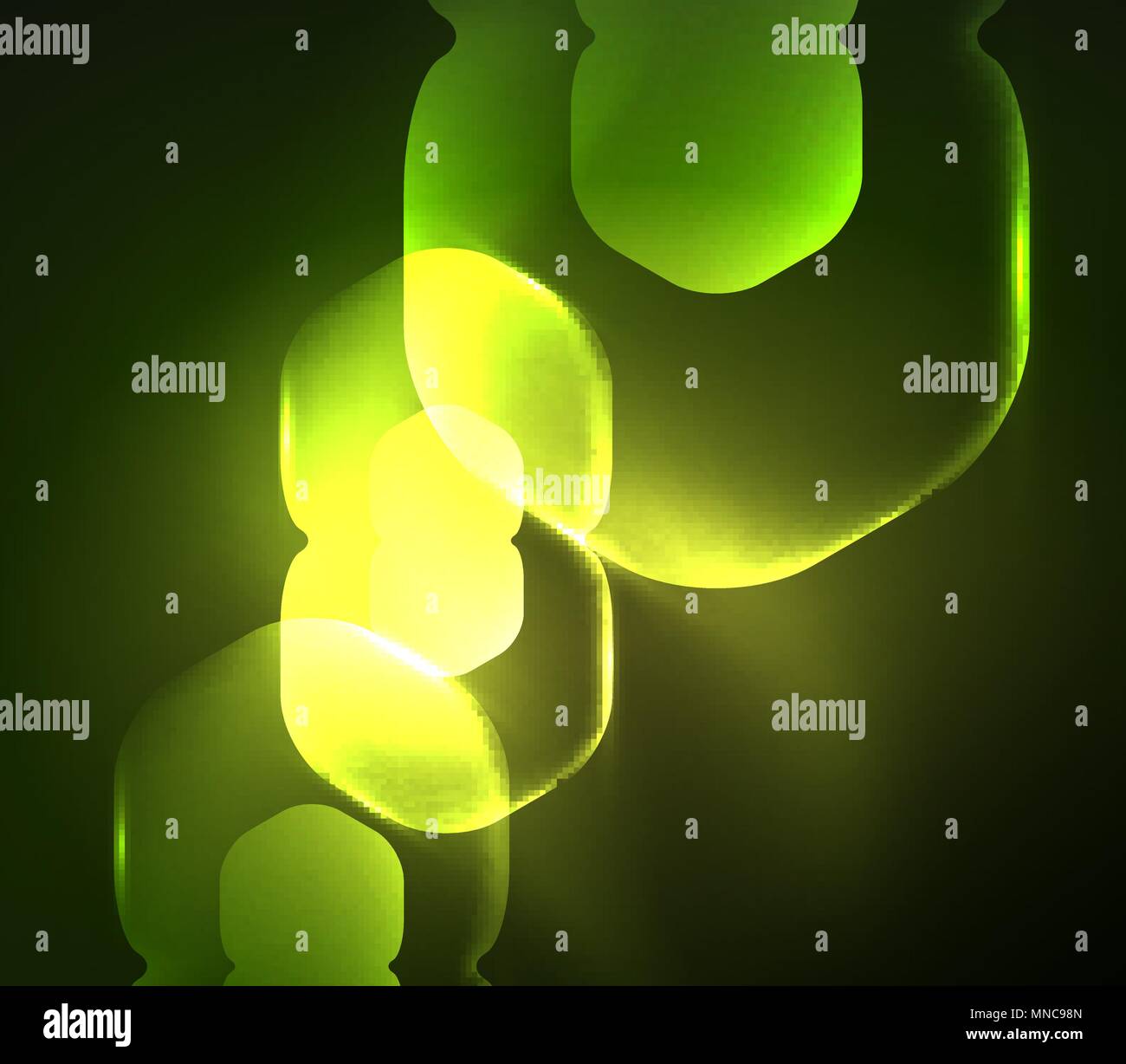 Hexagones transparente floue, sombre sur fond abstrait numérique. Hexagones transparente floue, sombre sur fond abstrait numérique. Entreprise moderne hi-tech ou toile ou papier peint présentation technologie Illustration de Vecteur