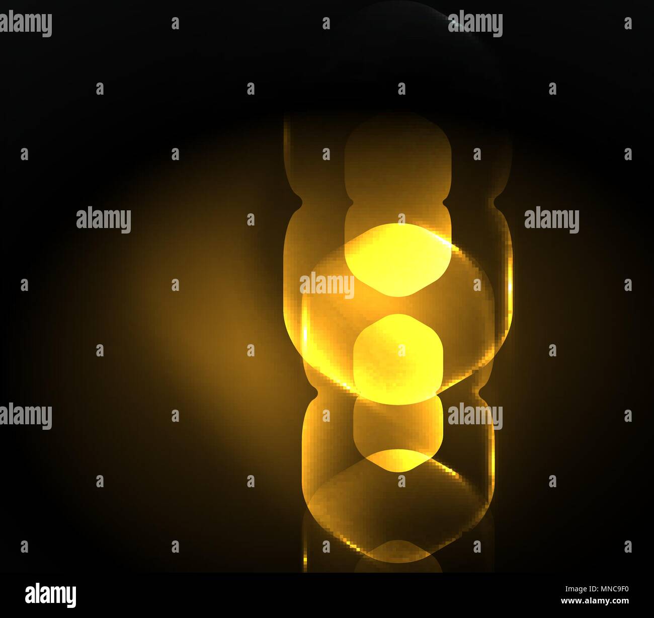 Hexagones transparente floue, sombre sur fond abstrait numérique. Hexagones transparente floue, sombre sur fond abstrait numérique. Entreprise moderne hi-tech ou toile ou papier peint présentation technologie Illustration de Vecteur