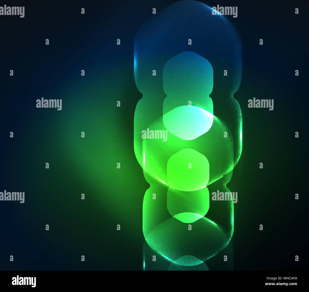 Hexagones transparente floue, sombre sur fond abstrait numérique. Hexagones transparente floue, sombre sur fond abstrait numérique. Entreprise moderne hi-tech ou toile ou papier peint présentation technologie Illustration de Vecteur