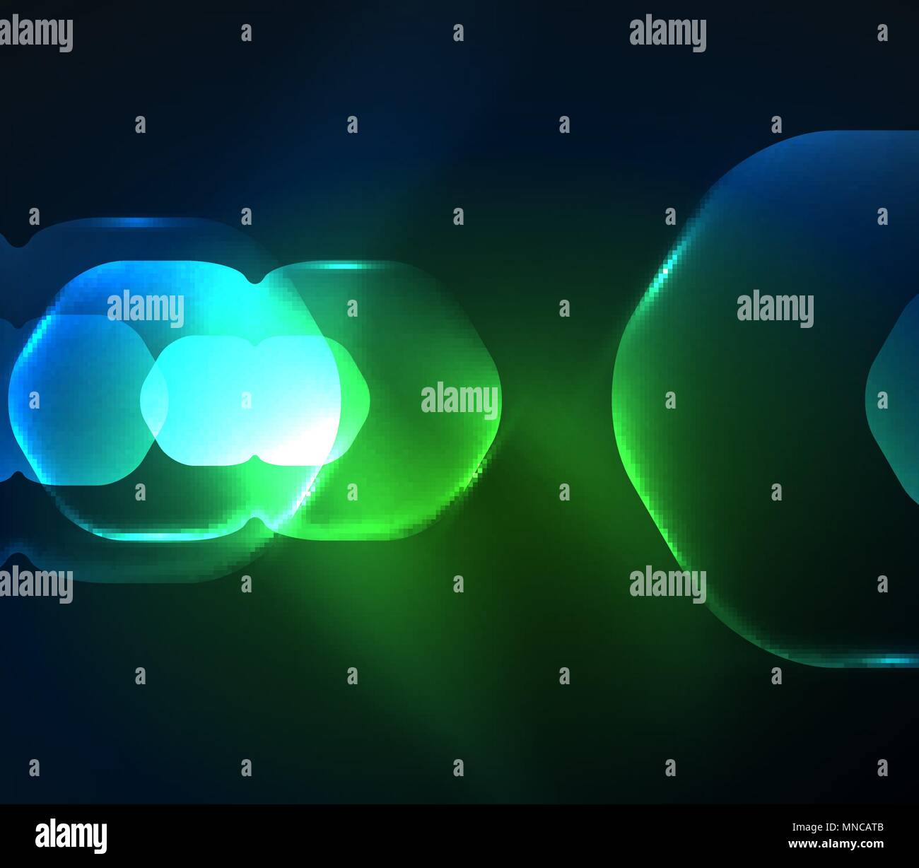 Hexagones transparente floue, sombre sur fond abstrait numérique. Hexagones transparente floue, sombre sur fond abstrait numérique. Entreprise moderne hi-tech ou toile ou papier peint présentation technologie Illustration de Vecteur