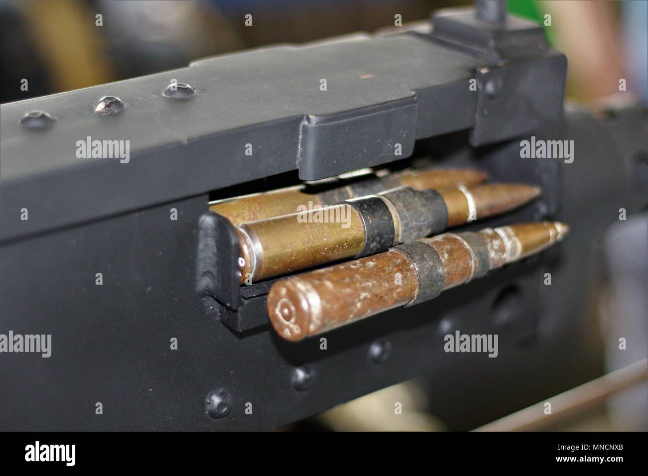 Images de WW2 - Plan de profil de B17 Flying Fortress machine gun placement Banque D'Images