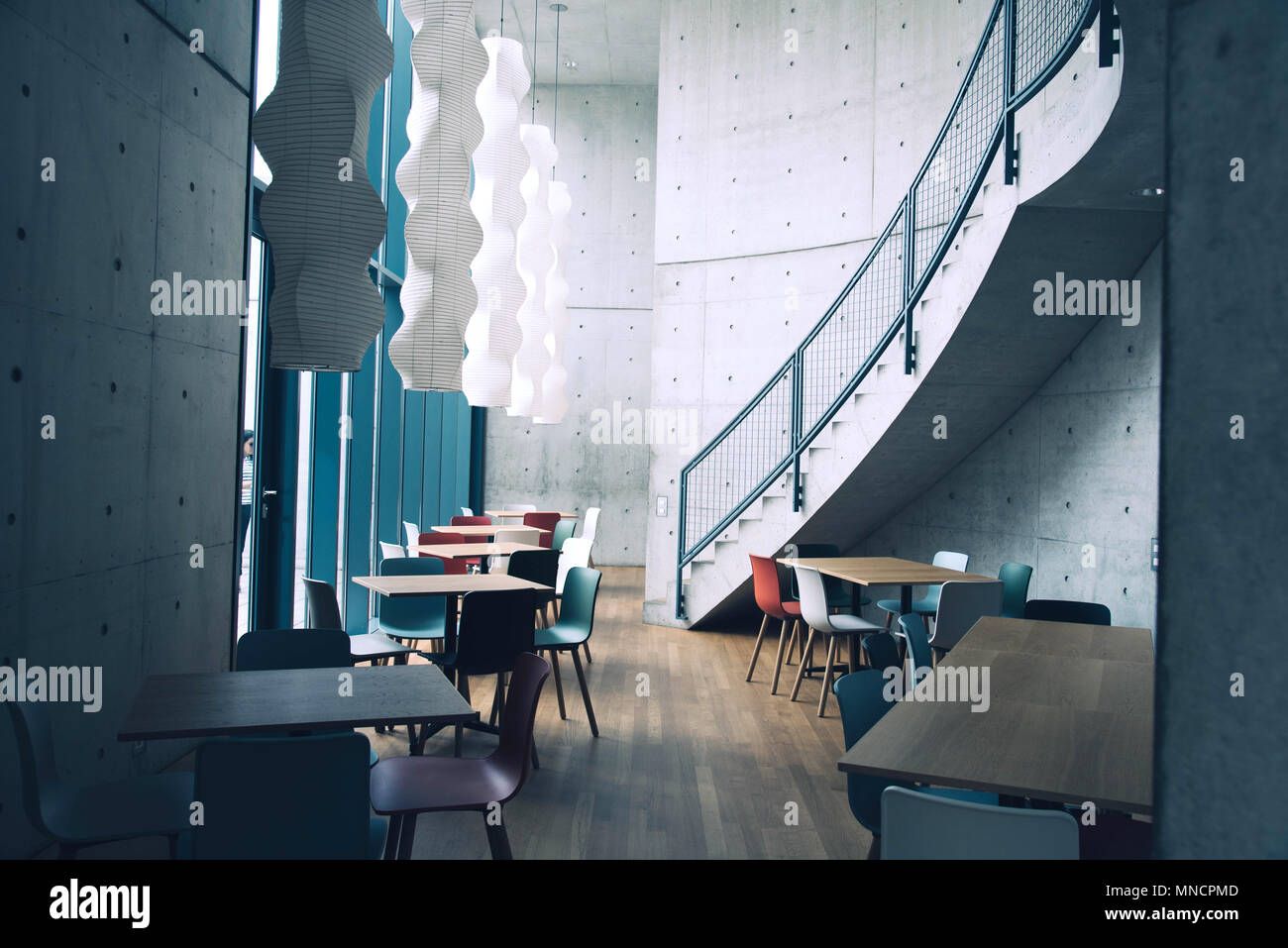 WEIL AM RHEIN, ALLEMAGNE - Avril 2018 : bâtiment de Tadao Ando. Banque D'Images