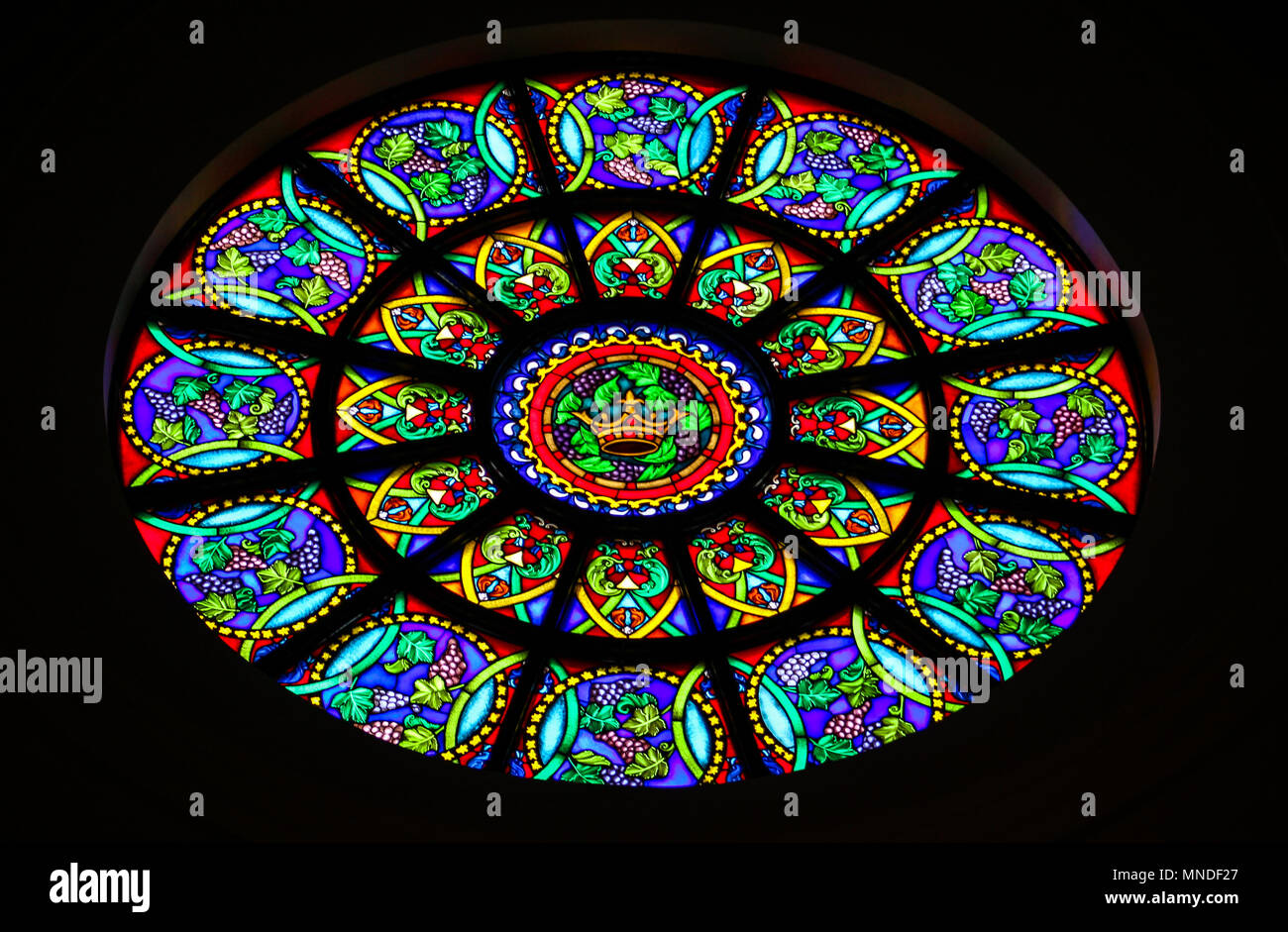 Basilique du Sanctuaire national de Marie, Reine de l'Univers à Orlando en Floride Banque D'Images