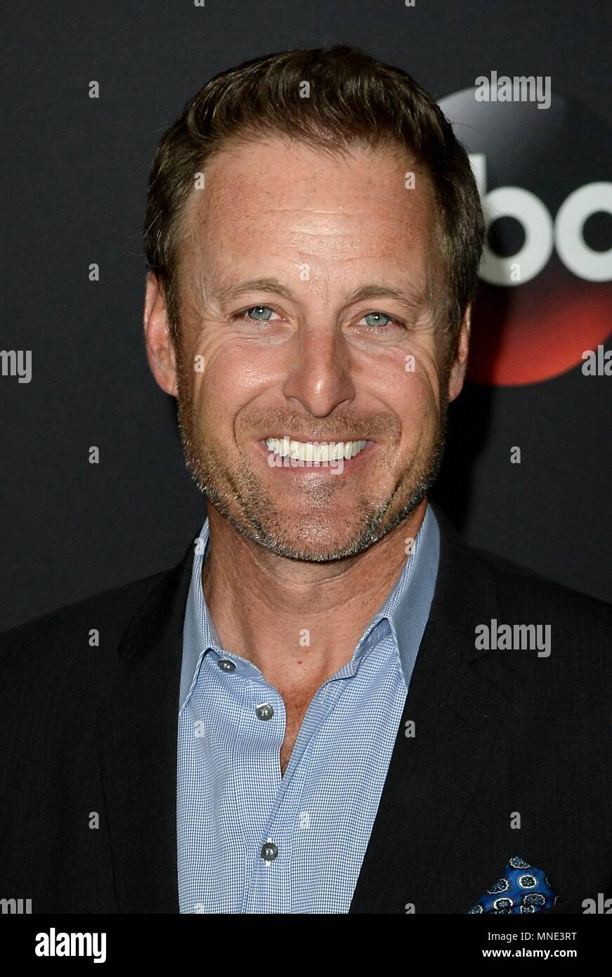 Chris Harrison aux arrivées d'ABC Upfront 2018 Freeform, Tavern on the Green, New York, NY 15 mai 2018. Photo par : Kristin Callahan/Everett Collection Banque D'Images