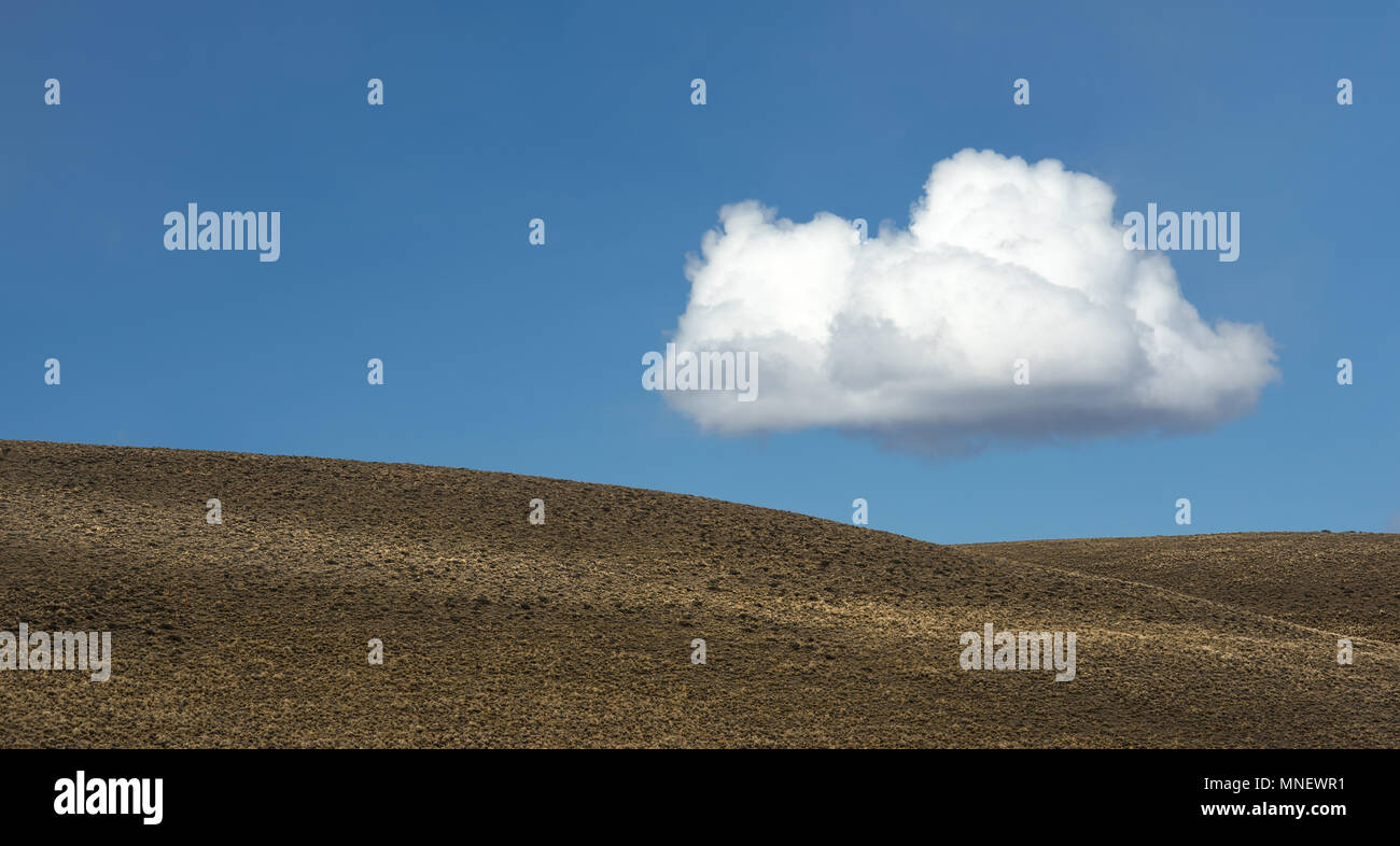Un seul nuage Banque D'Images