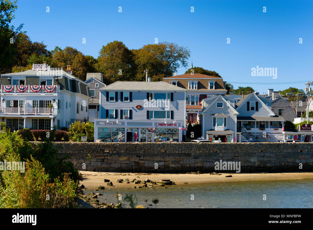 Plymouth, Massachusetts, USA - Le 13 septembre 2016 : Plymouth au Massachusetts une ville historique à Cape Cod. Où les pèlerins ont décidé de s'installe à 16 Banque D'Images