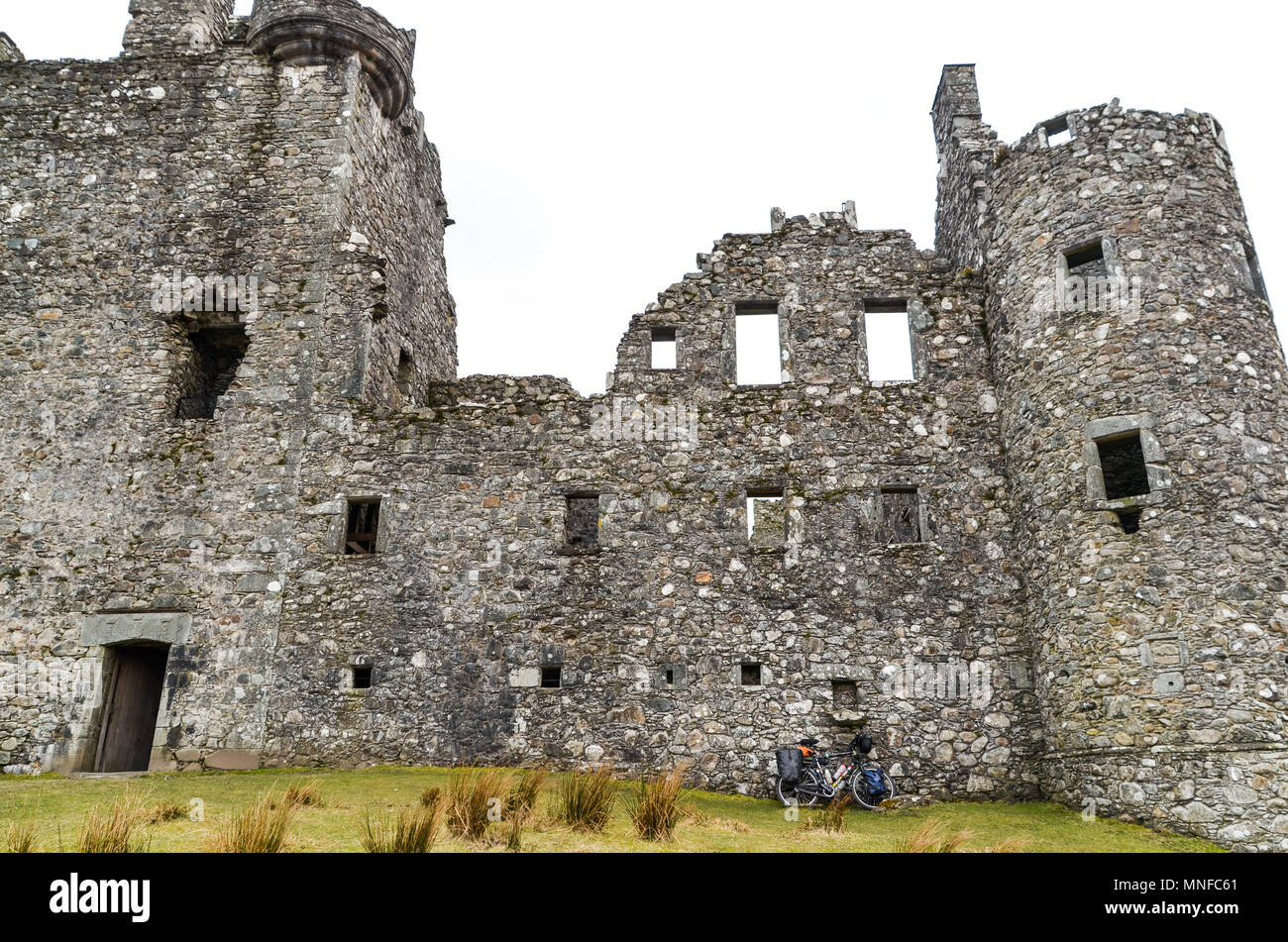 Le Château de Kilchurn, sur Loch Awe, Ecosse Banque D'Images