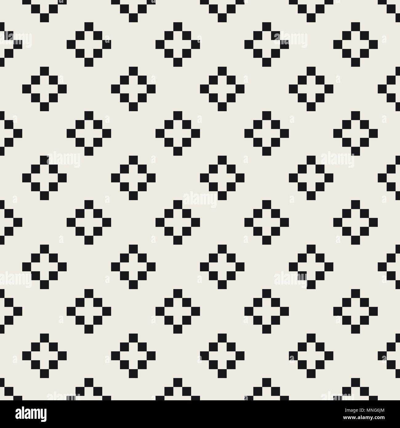 Seamless Vector pattern géométrique. Simple abstract lines lattice. Éléments répétés fond élégant carrelage Illustration de Vecteur
