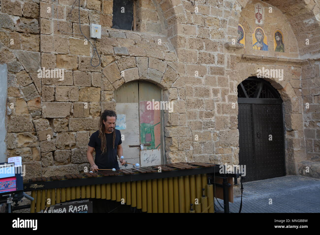 Une excursion d'une matinée dans la randonnée du sud de tel Aviv. L'imposition est principalement dans la région de Jaffa et sur le chemin trouve outre des paysages à la mer aussi bien Banque D'Images