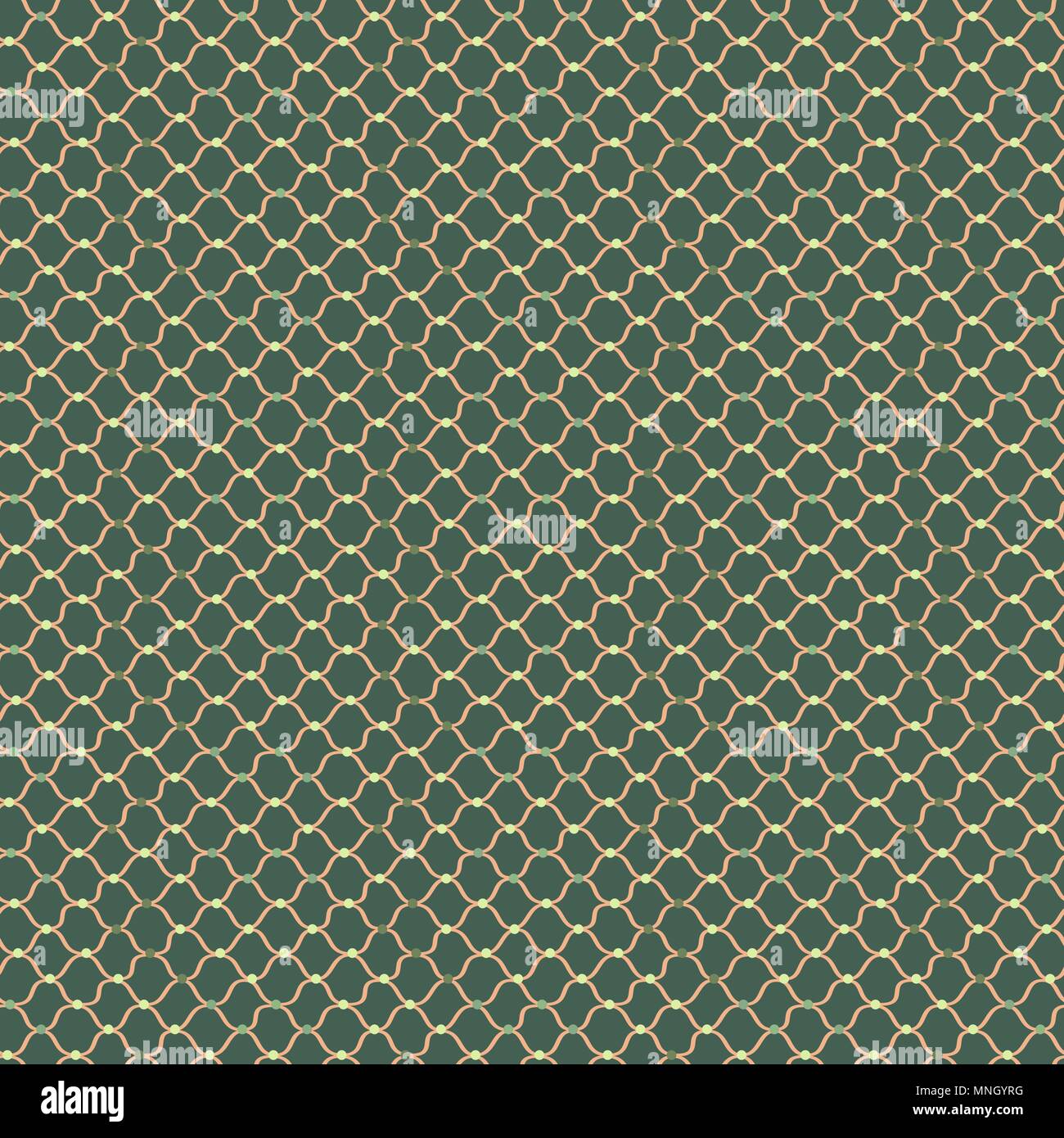 Kimono japonais traditionnel. Filet de pêche - Amime motif. Une illustration pour la page web, fond d'arrière-plan, textures de surface. Fil Pattern Illustration de Vecteur