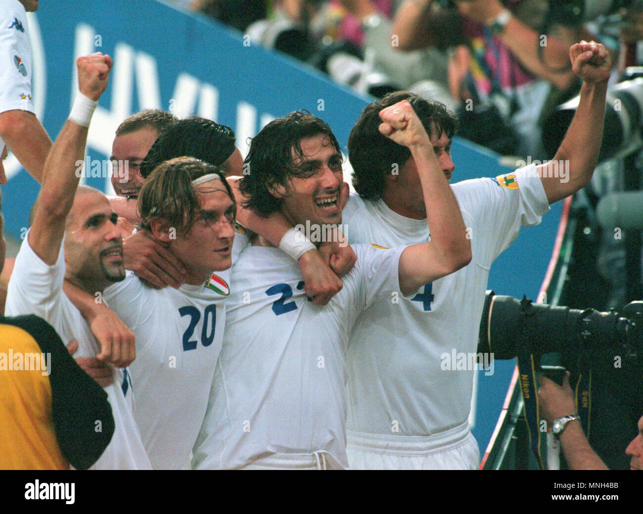 Soccer euro 2000 final france Banque de photographies et d’images à