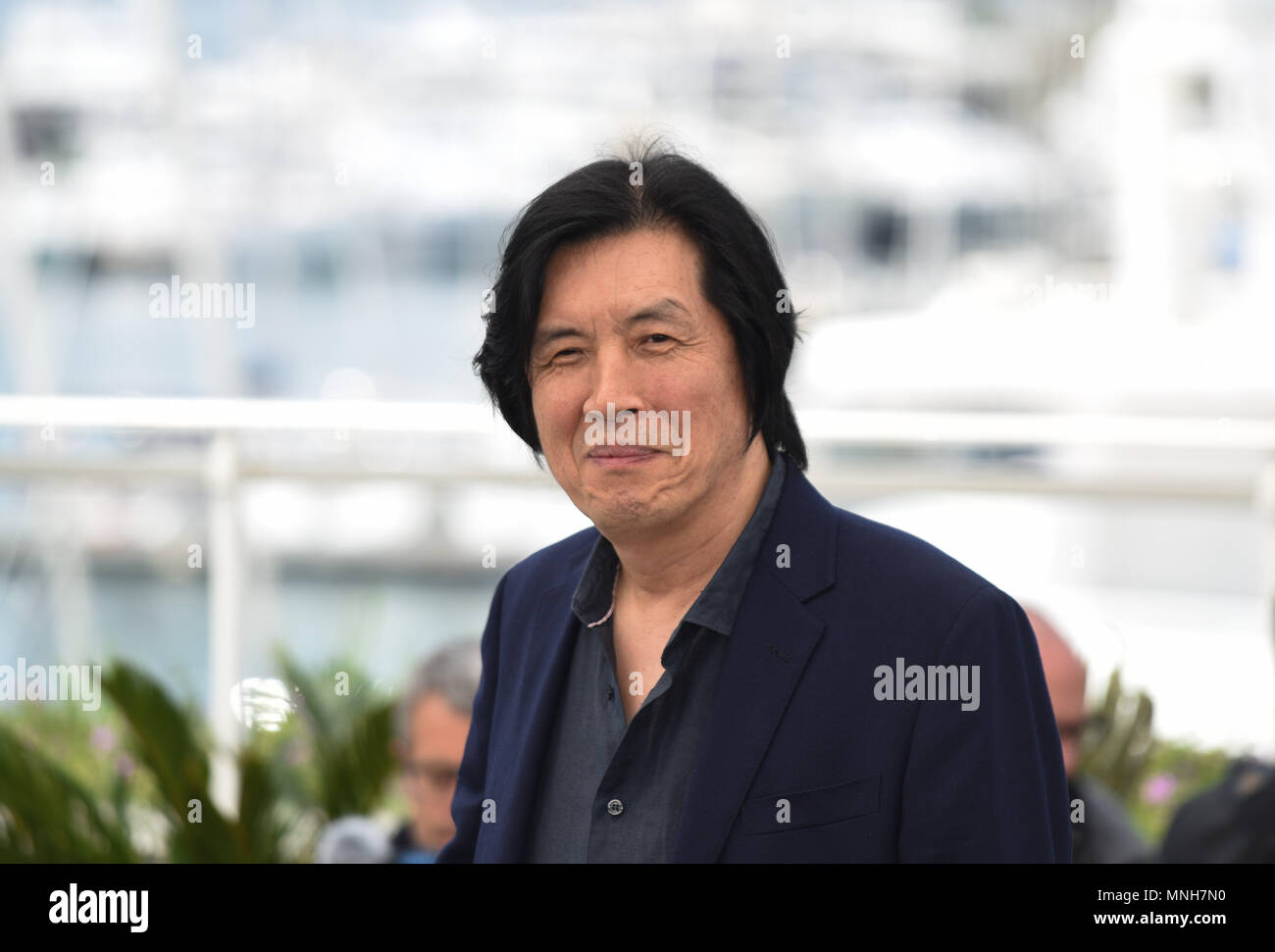 Cannes, France. 17 mai 2018 - Cannes, France : Chang-dong Lee assiste à la 'brûler' photocall au cours de la 71e festival de Cannes. Credit : Idealink Photography/Alamy Live News Banque D'Images