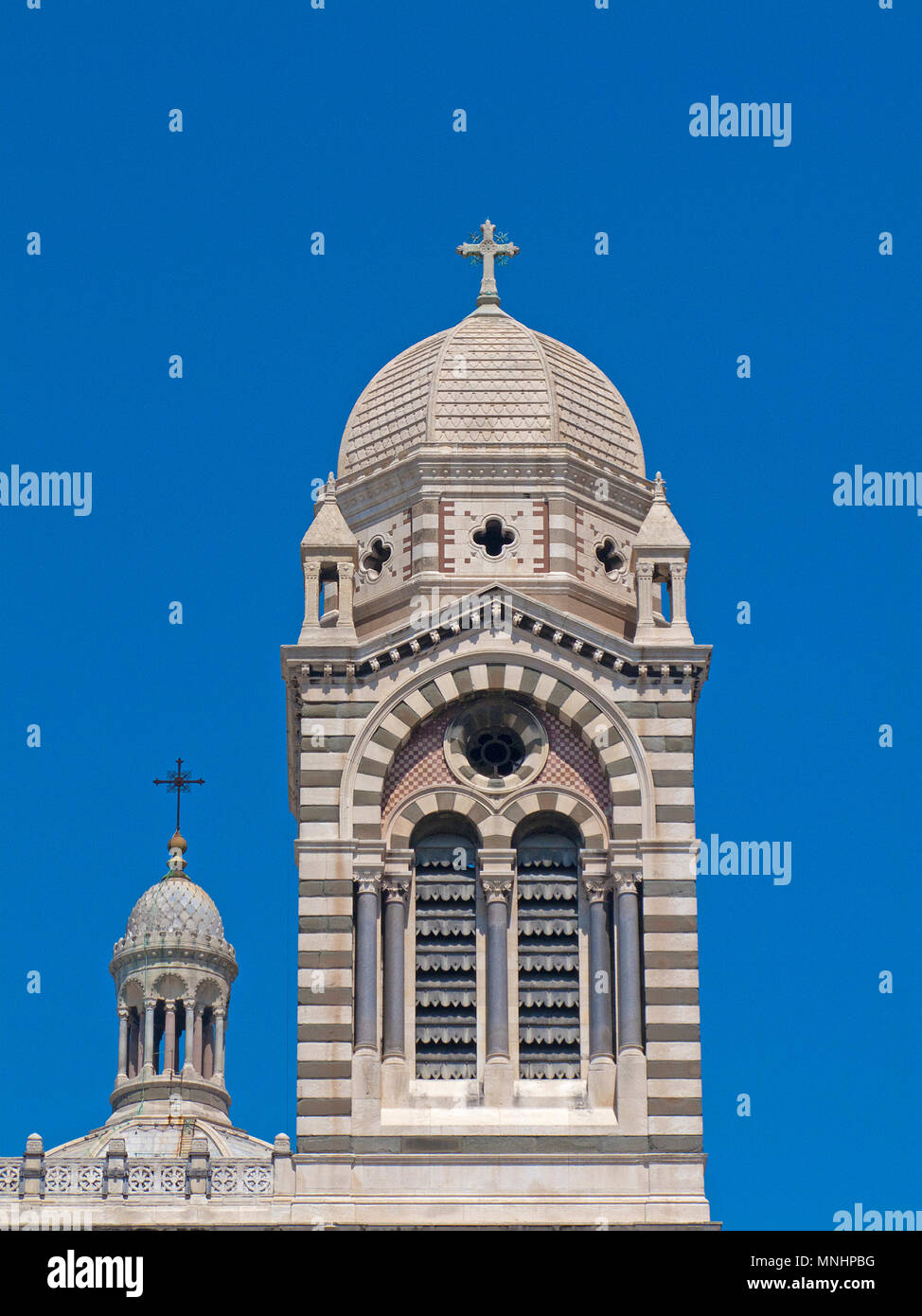 Cathédrale Sainte-Marie-Majeure de Marseille, Bouches-du-Rhône, Provence-Alpes-Côte d'Azur, France Sud, France, Europe Banque D'Images