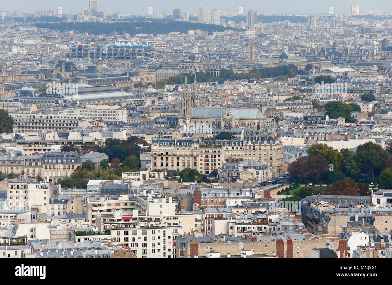 Basilique sainte clotilde de paris Banque de photographies et d’images