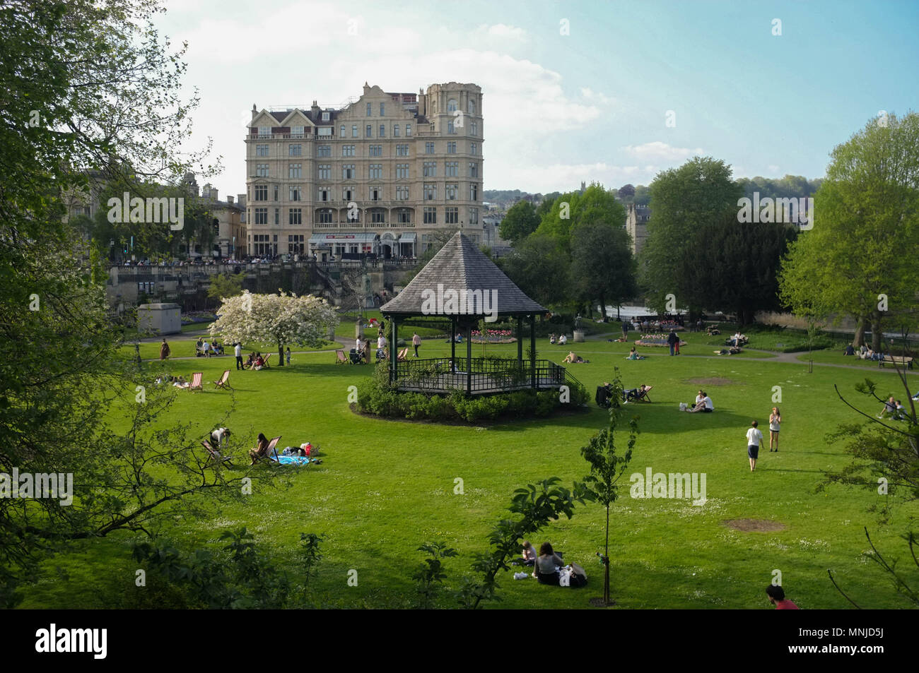 Eaton Square, Bath, Somerset, England, UK Banque D'Images