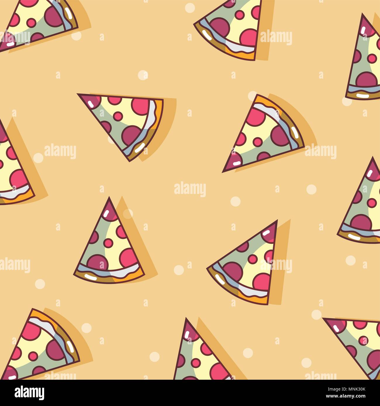 Motif De Fond Pizza Image Vectorielle Stock Alamy