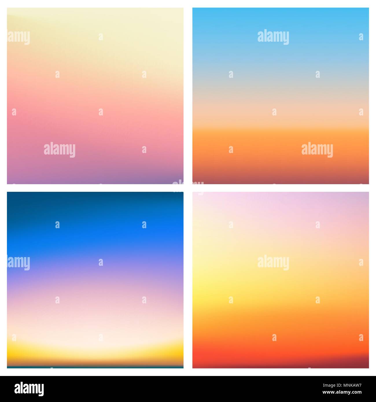 Abstract Vector Coucher Du Soleil Arriere Plan Flou Arriere Plan Flou Carre Ciel Nuages Couleurs Avec Des Citations D Amour Image Vectorielle Stock Alamy
