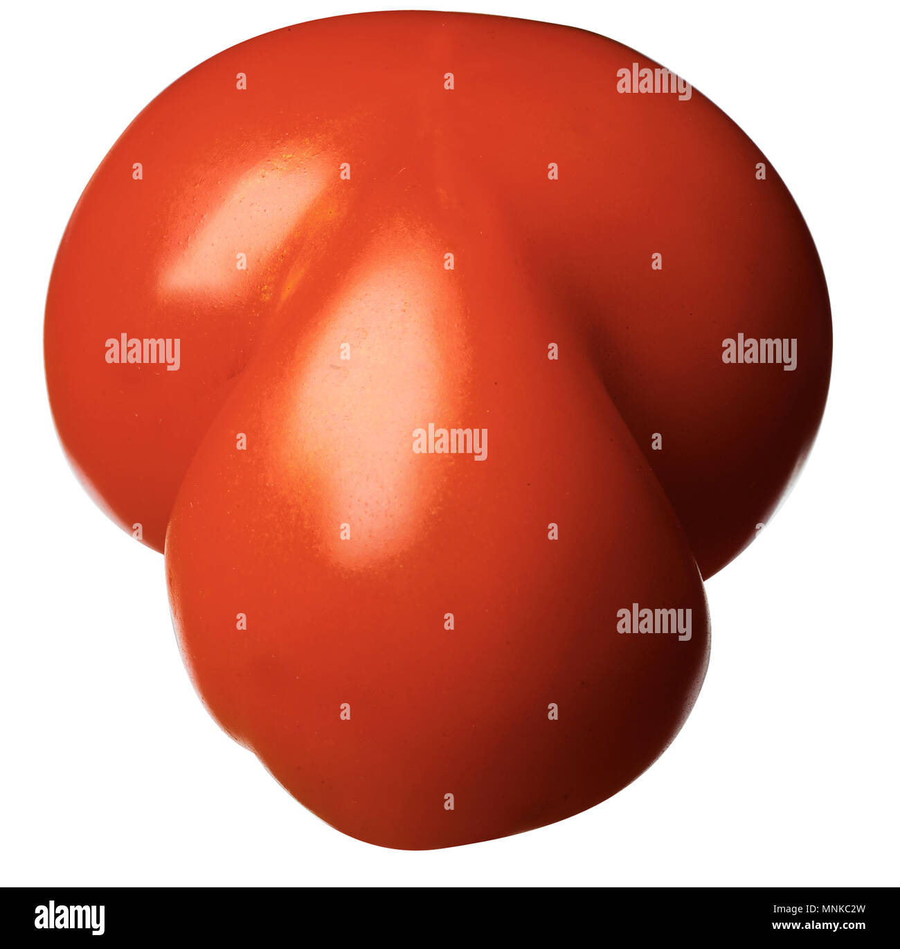 Tomates drôles Banque D'Images