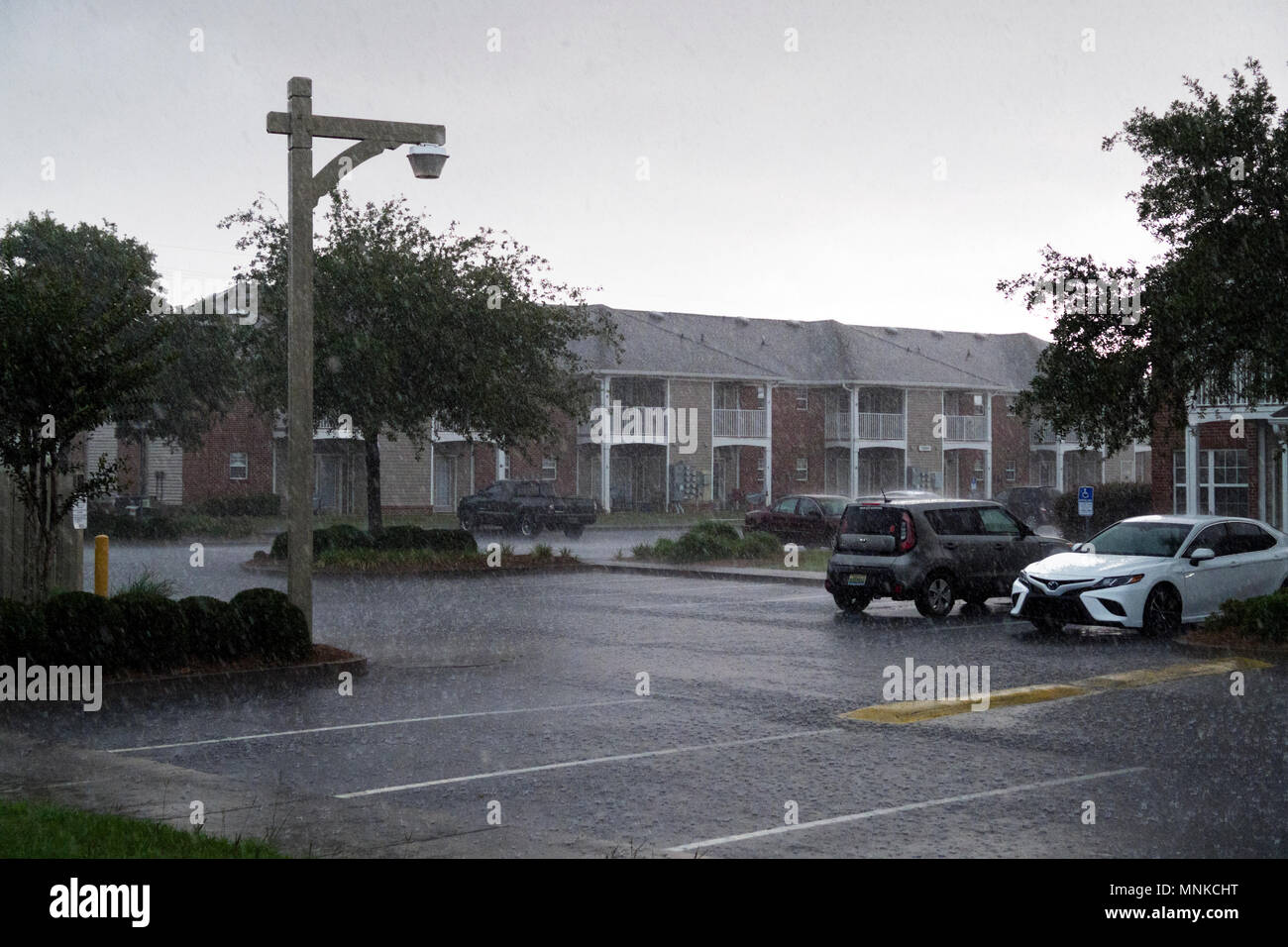 Dans cette tempête d'Foley, Alabama, Etats-Unis Banque D'Images
