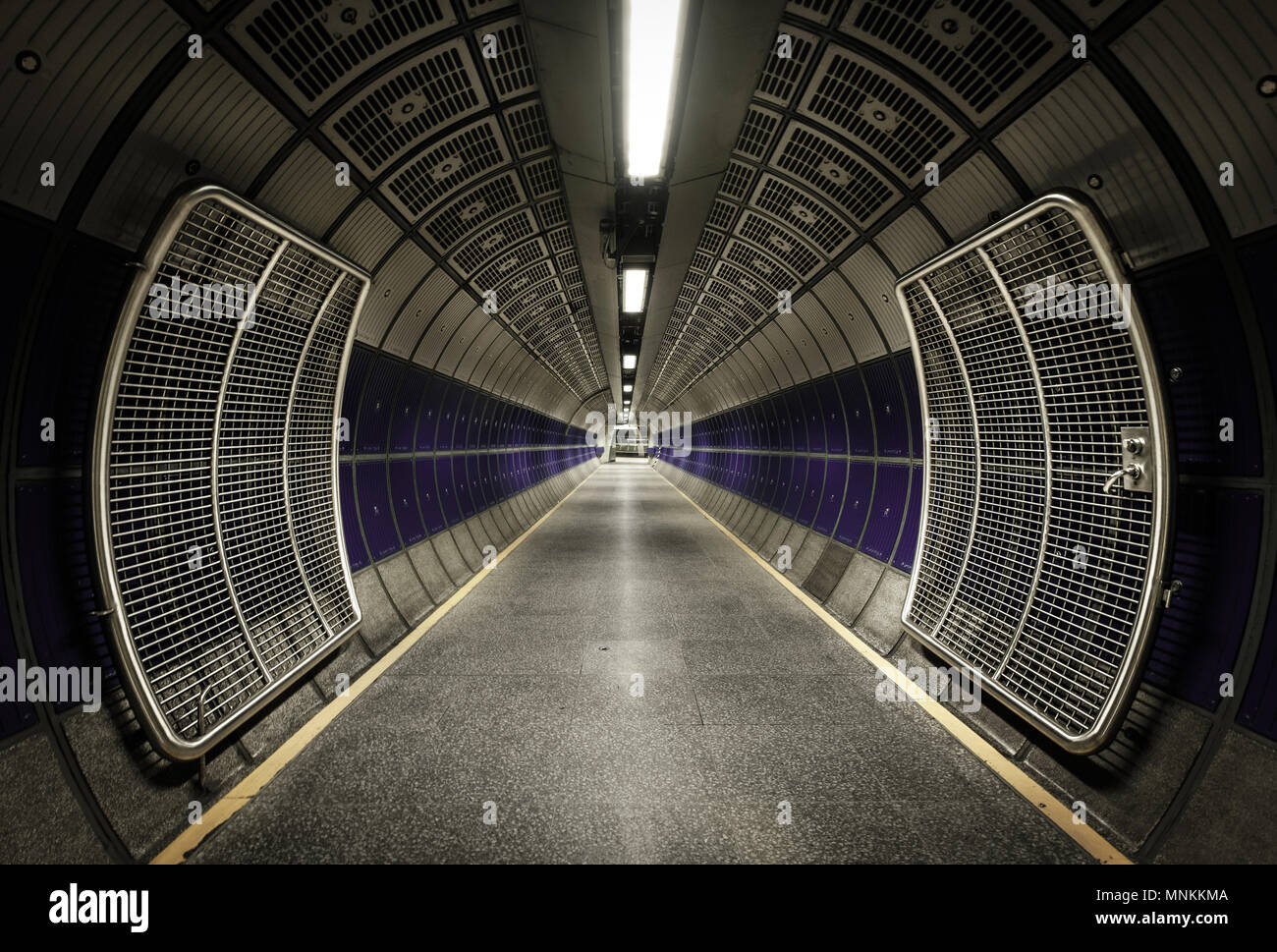 La station de métro London Bridge à Londres. Banque D'Images