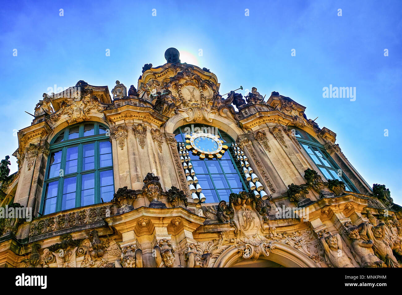 Allemagne Dresde Zwinger Banque D'Images