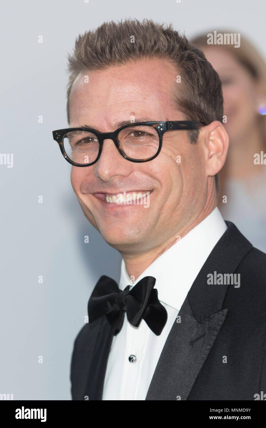 Cannes, France. 17 mai, 2018. Gabriel Macht assister au 25e Gala de l'amfAR lors du 71e Festival de Cannes, Festival de Cannes, à l'Hôtel du Cap-Eden-Roc à Antibes, France, le 17 mai 2018. Utilisation dans le monde entier | Credit : dpa/Alamy Live News Banque D'Images