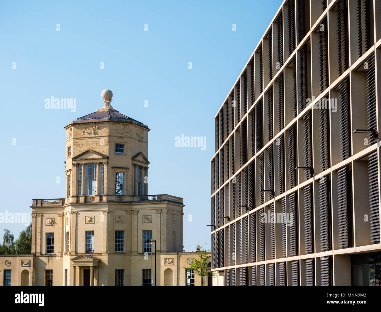 Observatoire Radcliffe classé grade I, Observatoire Radcliffe trimestre, Université d'Oxford, Oxford, Oxfordshire, England, UK, FR. Banque D'Images