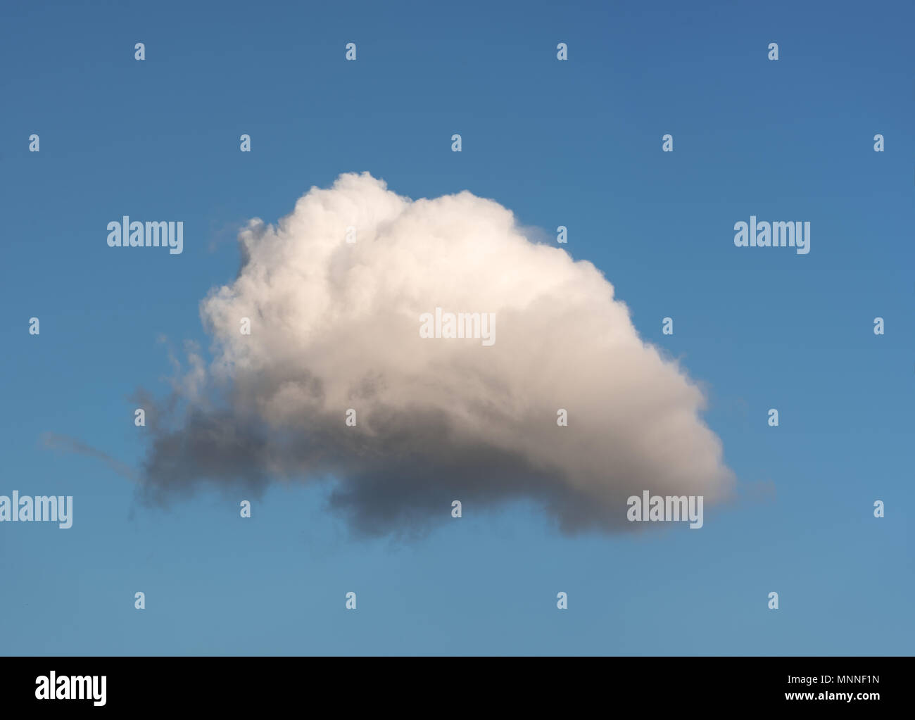 Un seul nuage Banque D'Images