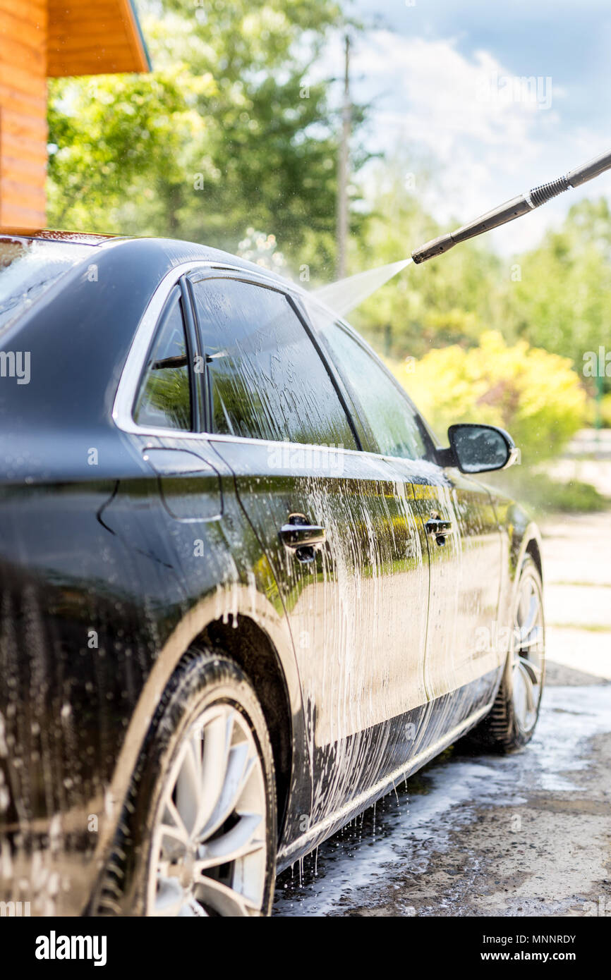Lave Auto Manuel Lave Véhicule De Haut De Gamme Avec Pompe