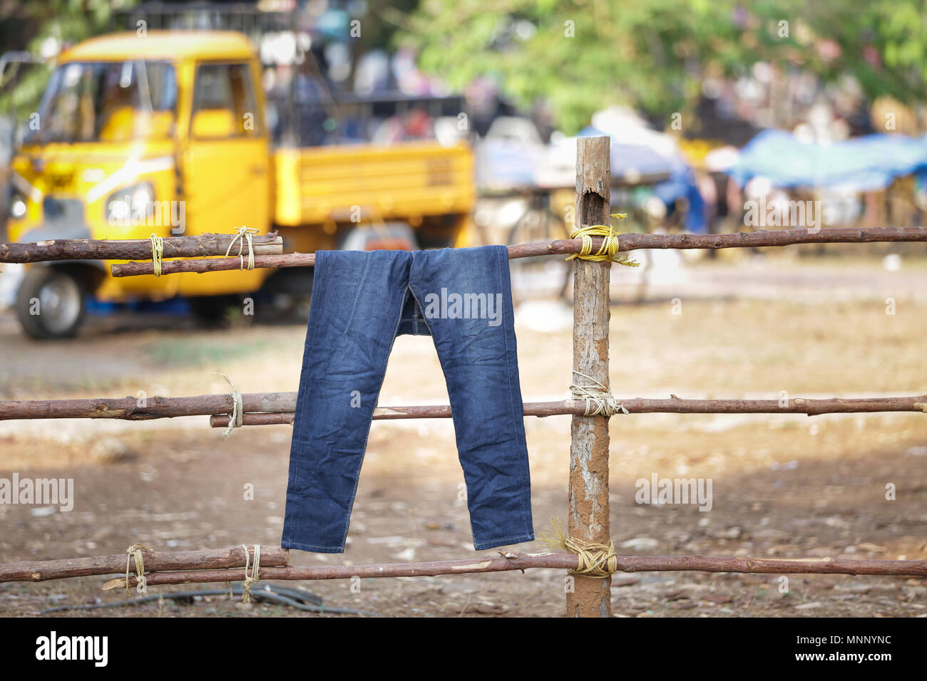 Vie de solitude Banque D'Images