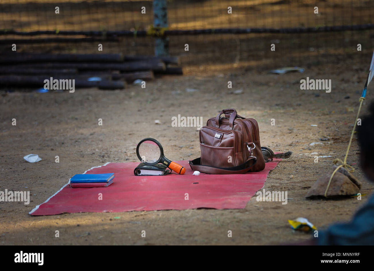 Vie de solitude Banque D'Images