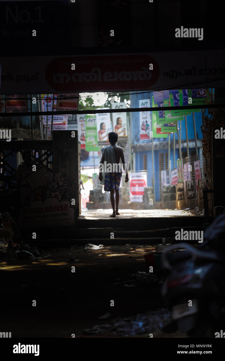 Vie de solitude Banque D'Images