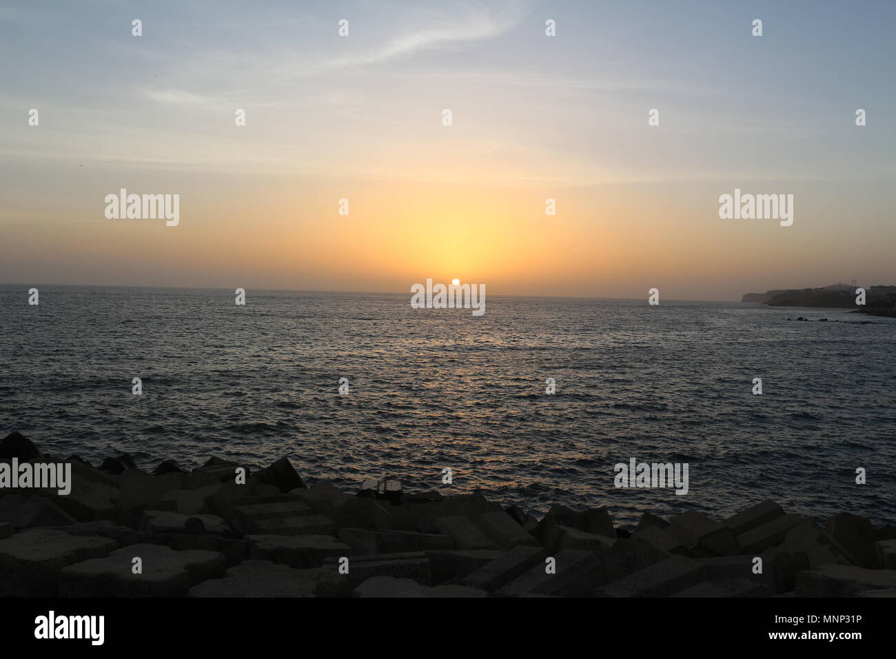 Sites touristiques de Dakar Banque D'Images