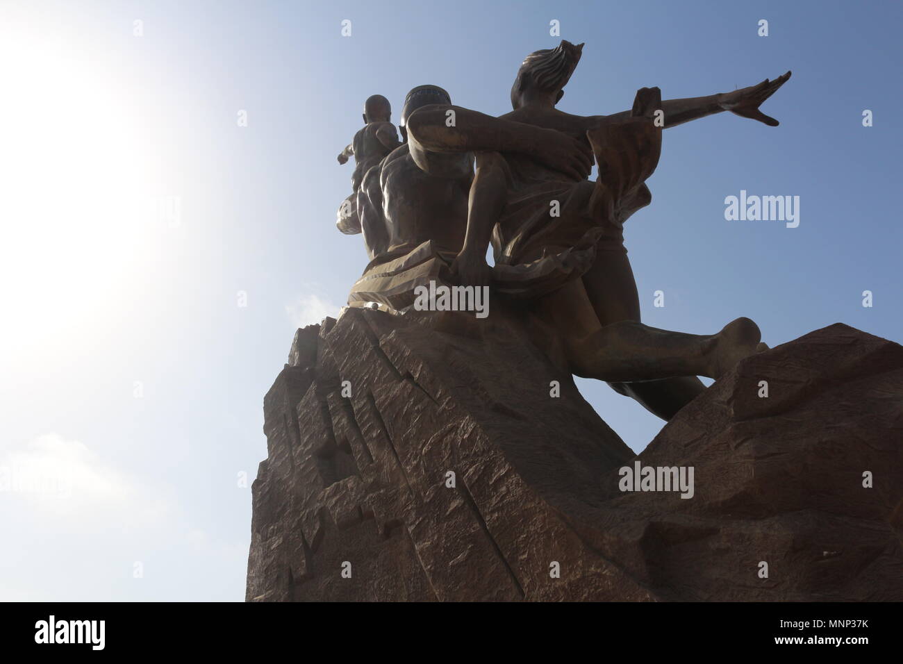 Sites touristiques de Dakar Banque D'Images